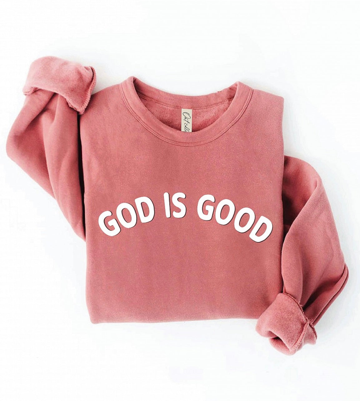 GOD IS GOOD Crewneck, Four Colors