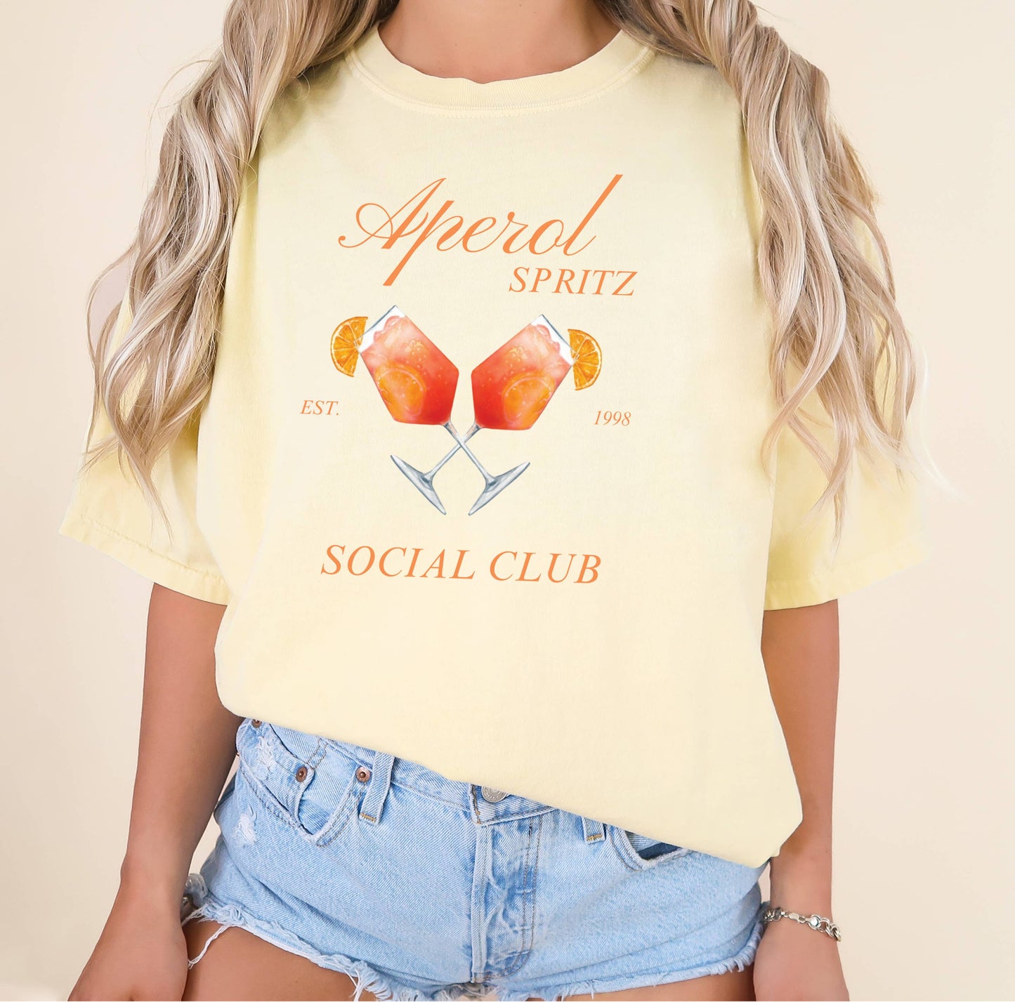 Aperol Spritz Social Club Graphic Tee