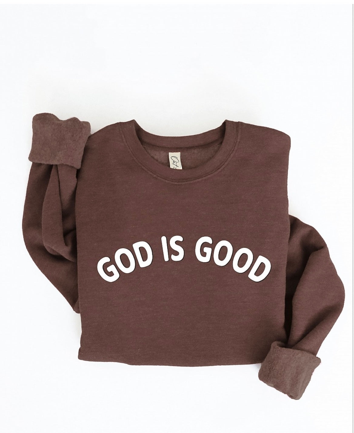 GOD IS GOOD Crewneck, Four Colors