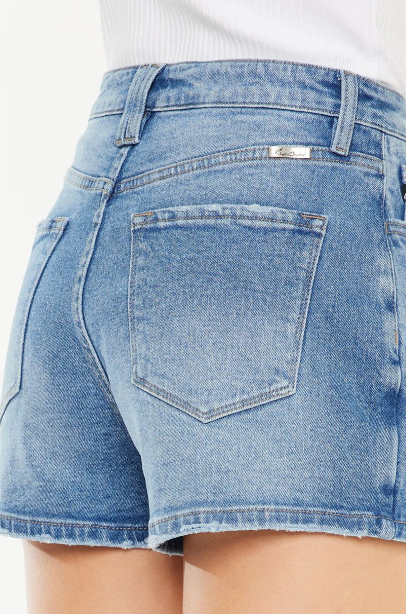 Light Wash Denim Skort