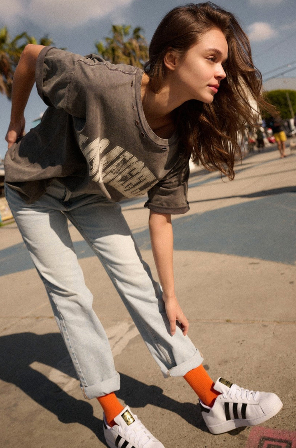 Los Angeles Distressed Tee