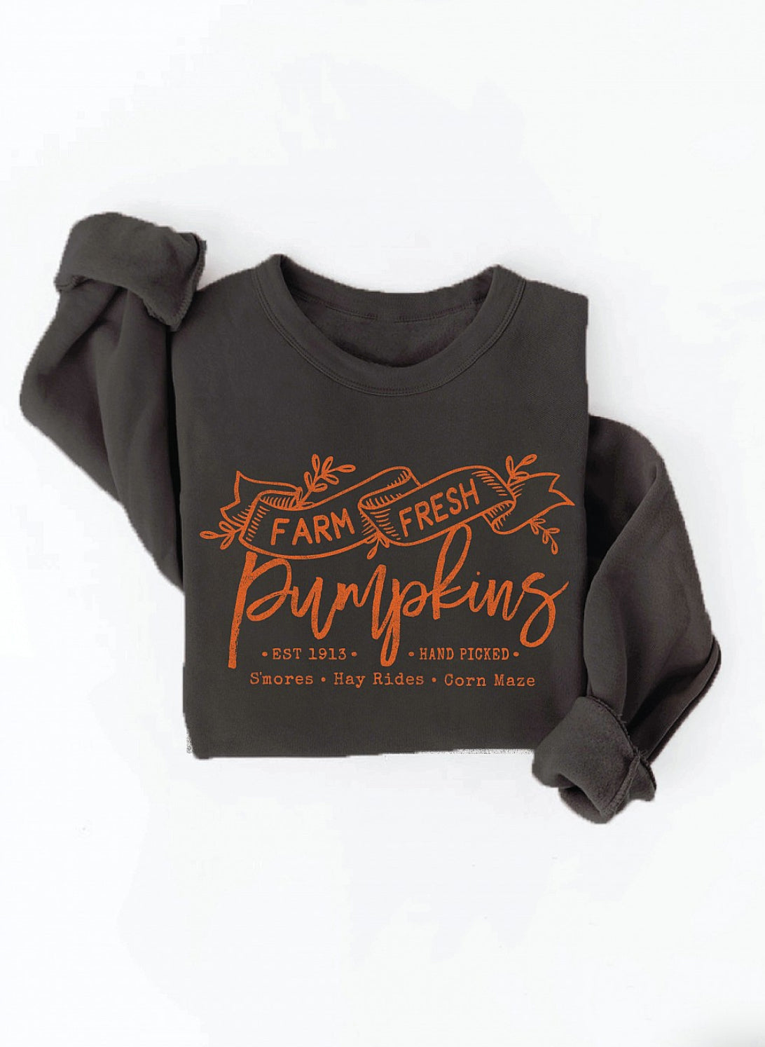 FARM FRESH Pumpkins Sweatshirt, Three Colors - Jade Creek Boutique