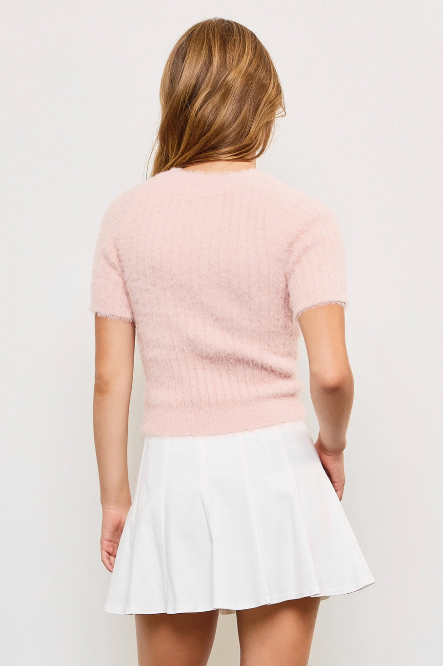 Soft n Sweet Short Sleeve Sweater