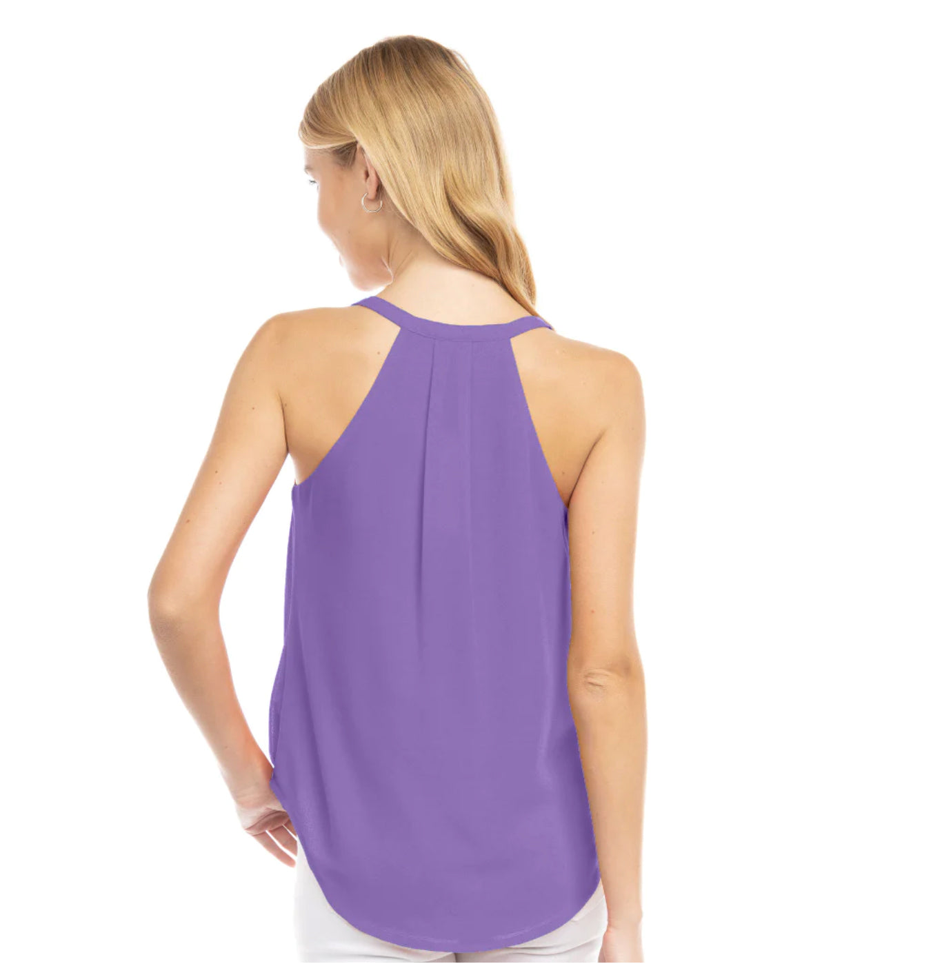 Amethyst Wrap Front Top