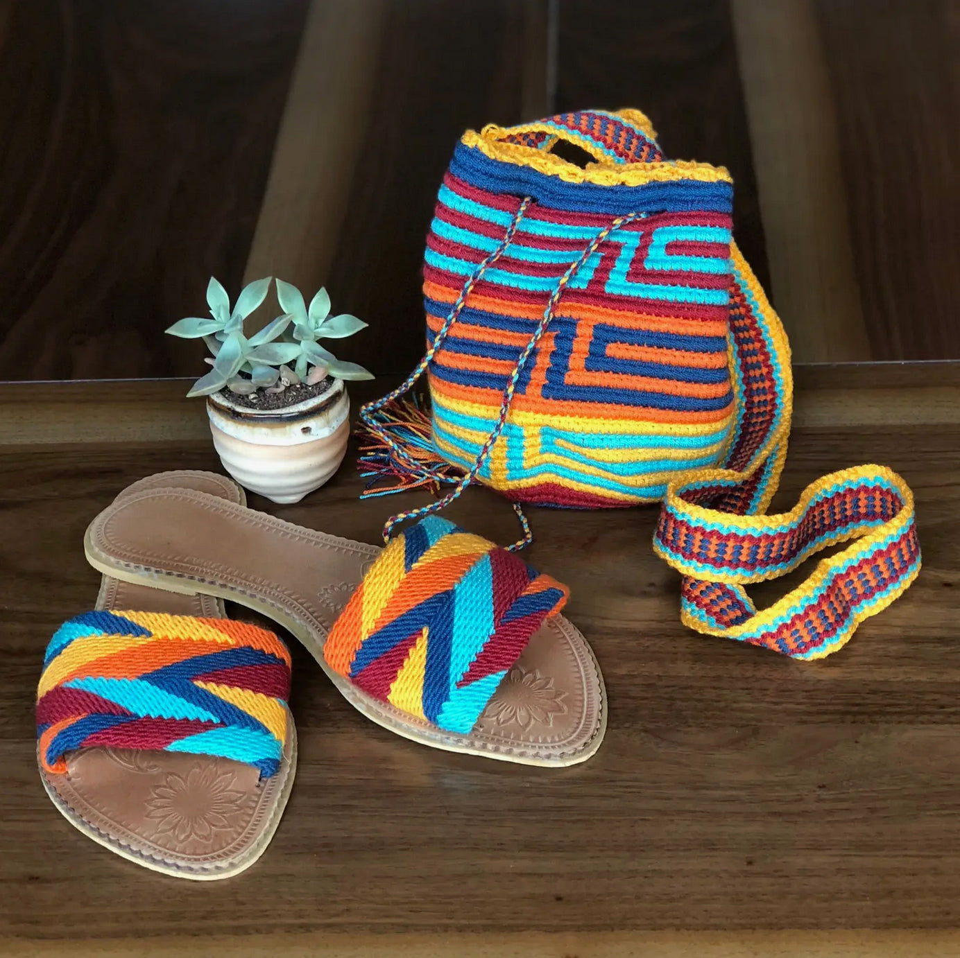 Desert Sunset Summer Sandals