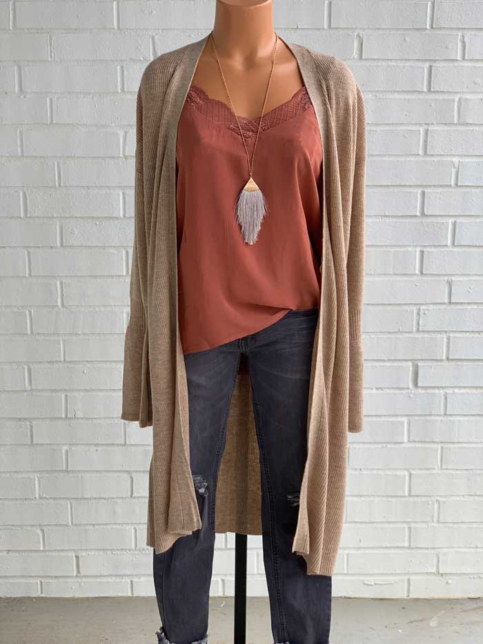 Lace Layering Cami, Three colors - Jade Creek Boutique