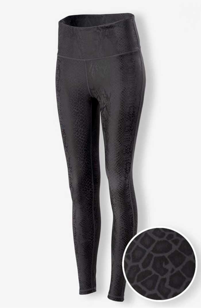 High Waist Snakeskin Legging - Jade Creek Boutique