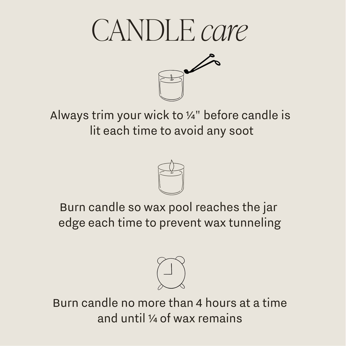COASTAL LEMON Non Toxic Premium Soy Candle