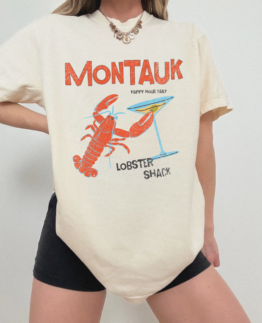 Montauk Lobster Shack Martini Tee