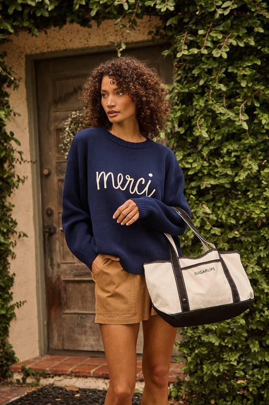 Merci Long Sleeve Sweater