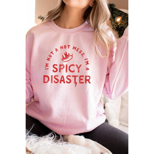 SPICY DISASTER Crewneck