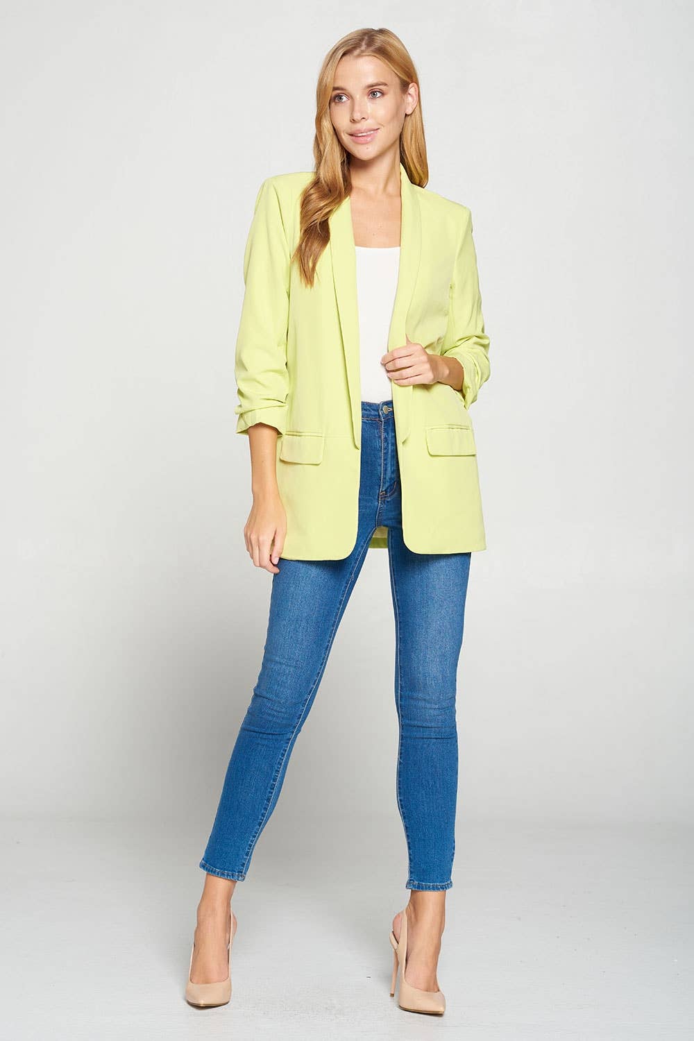 Spring Fling Boyfriend Blazer, Two Colors - Jade Creek Boutique