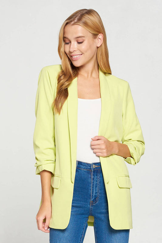 Spring Fling Boyfriend Blazer, Two Colors - Jade Creek Boutique