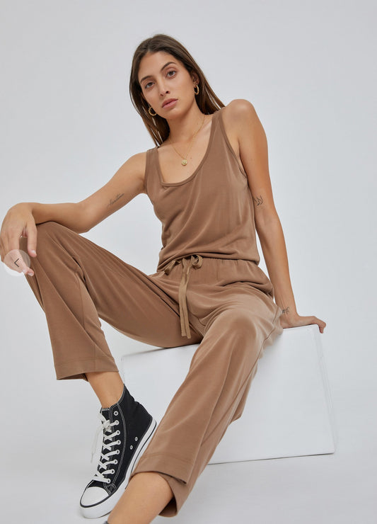 Blended Lounge Jumpsuit, Two Colors