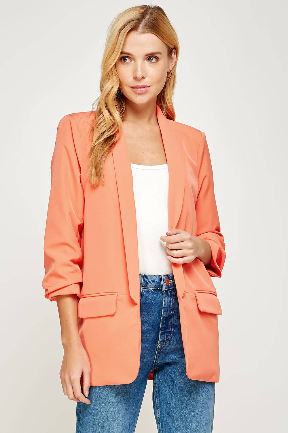 Spring Fling Boyfriend Blazer, Two Colors - Jade Creek Boutique