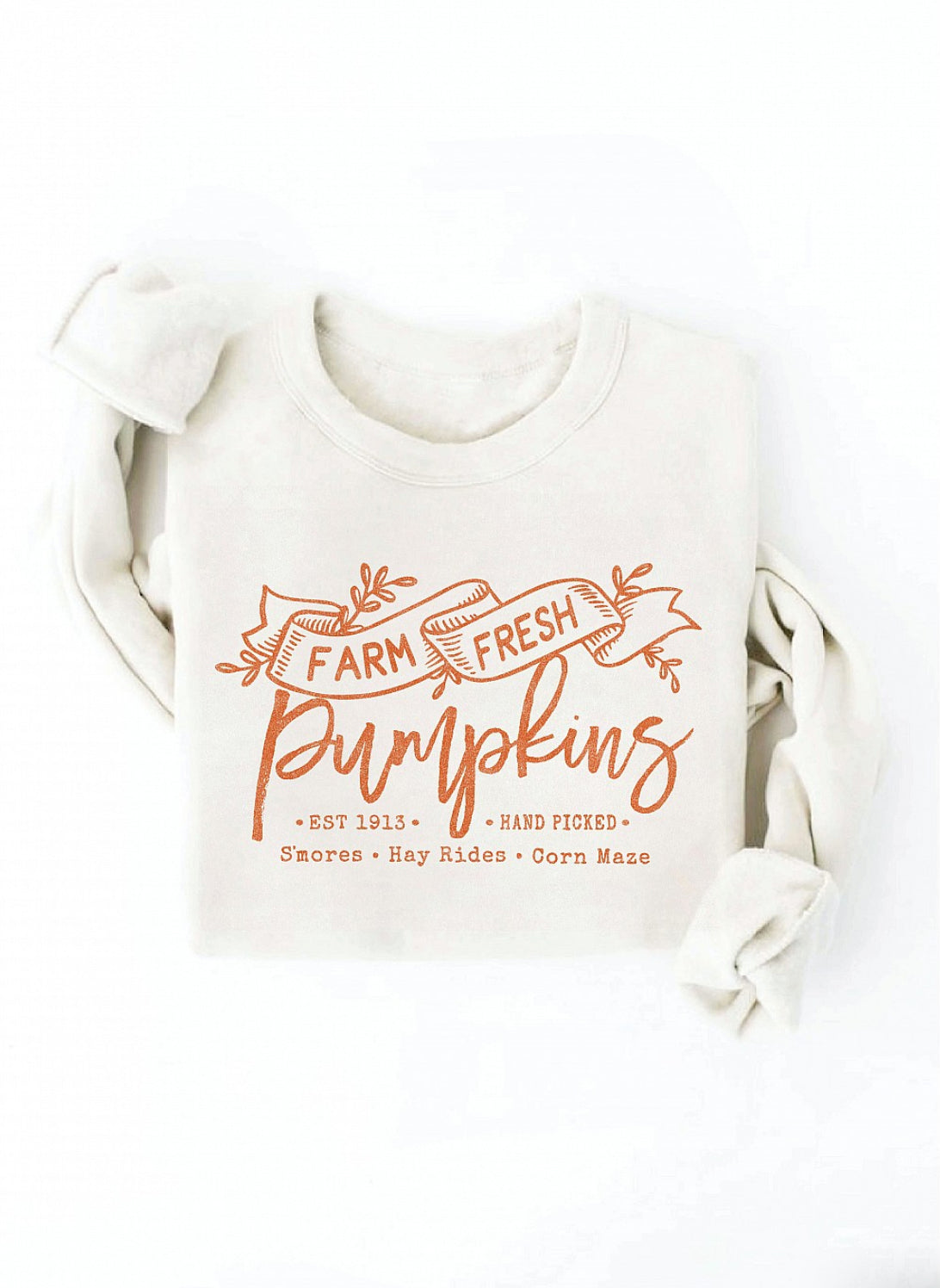 FARM FRESH Pumpkins Sweatshirt, Three Colors