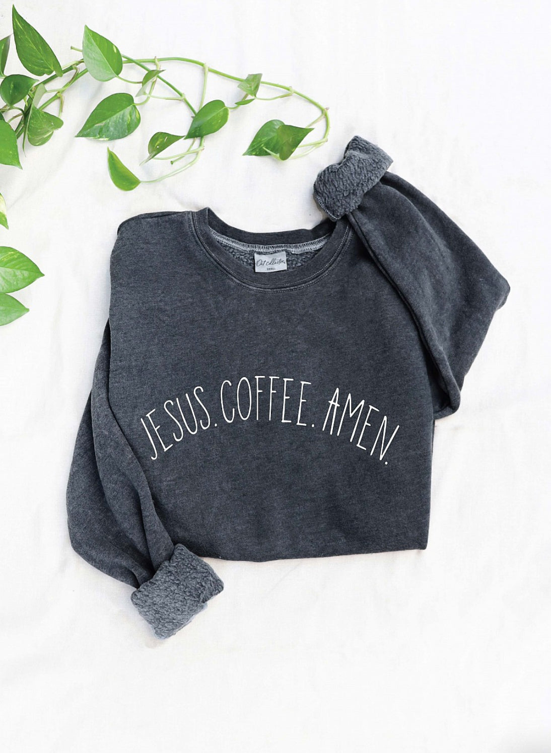 JESUS COFFEE AMEN Pullover