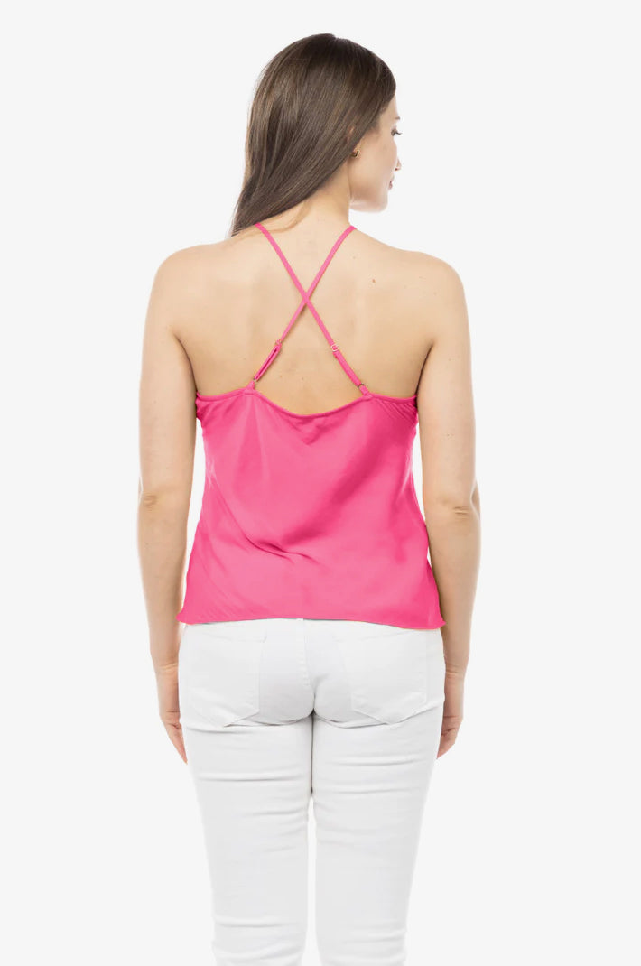 Hot Pink Halter Tank