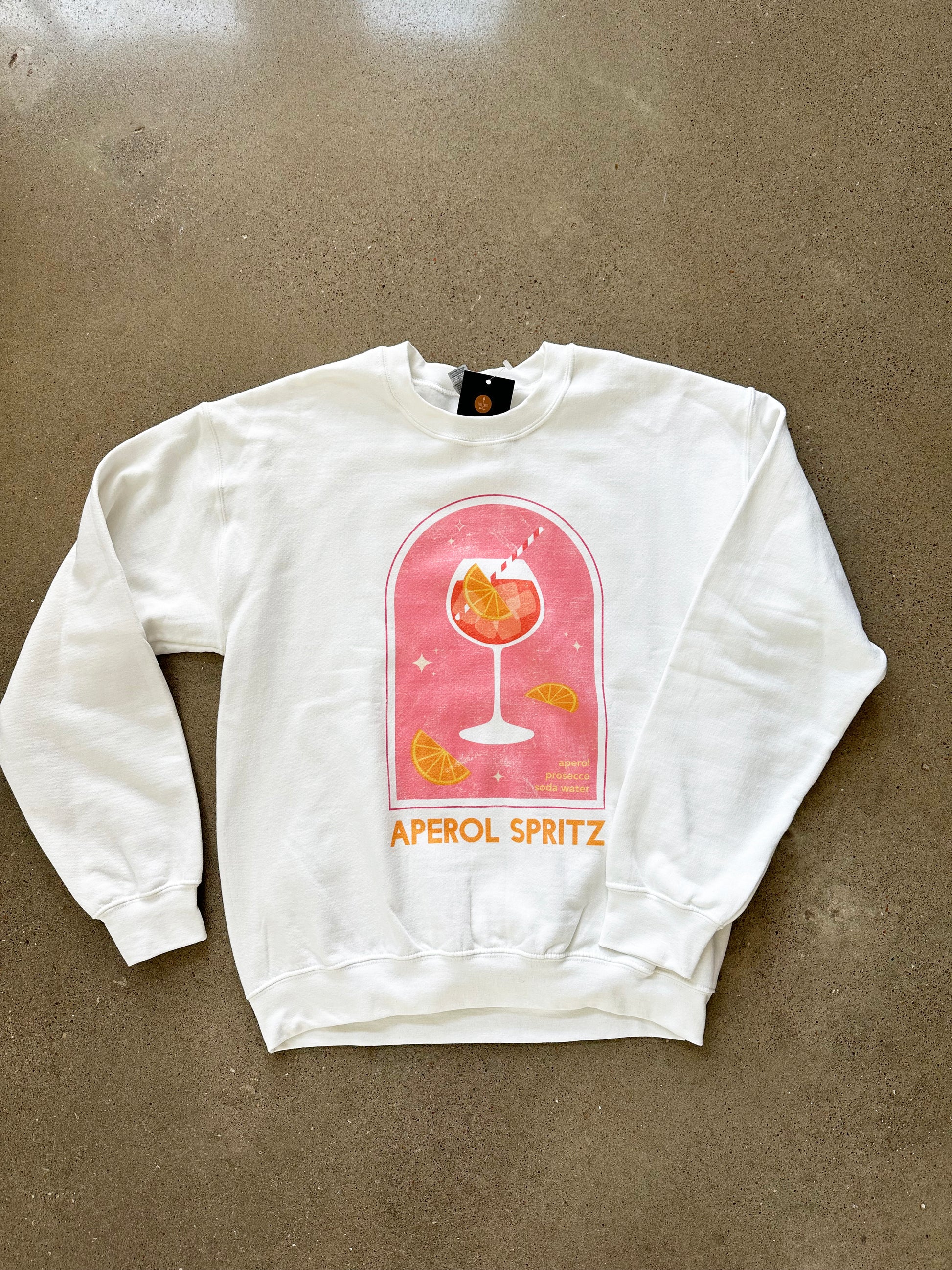 Aperol Spritz Pullover - Jade Creek Boutique