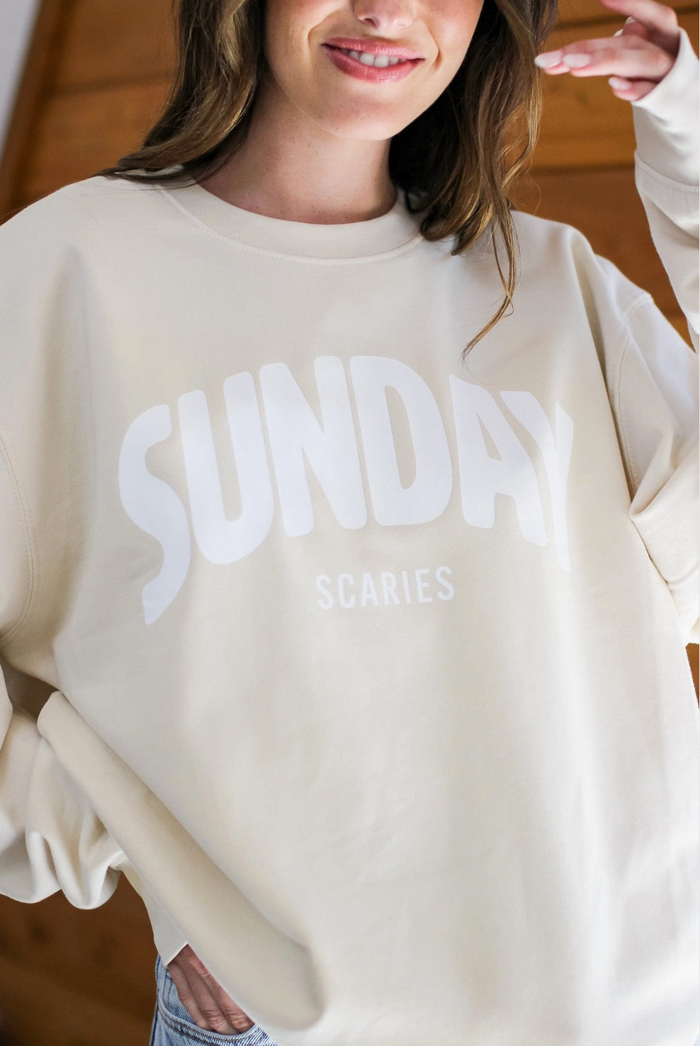 SUNDAY SCARIES Pullover