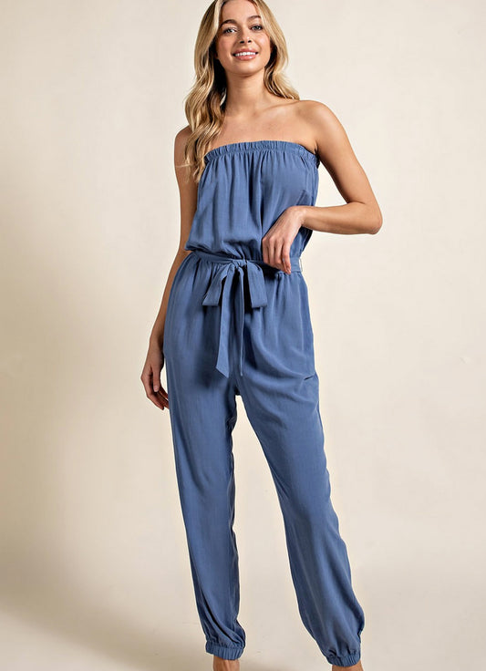 Celadon Blue Jumpsuit