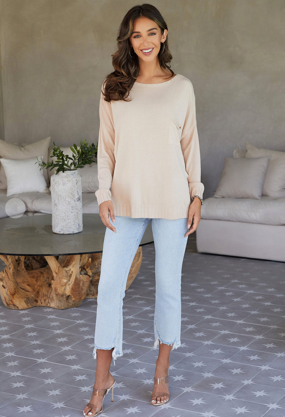 Italian Knit Lightweight Top, Two Colors
