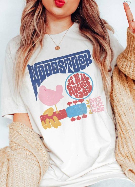 WOODSTOCK Graphic Tee - Jade Creek Boutique