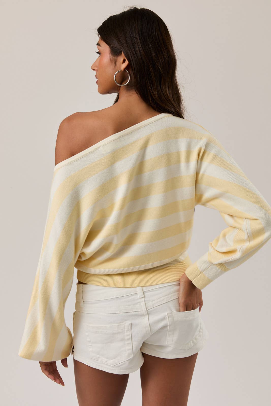BOAT NECK DOLMAN SLEEVE SWEATER TOP - Jade Creek Boutique