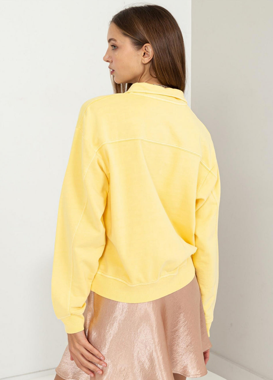 Pineapple Half Zip Pullover