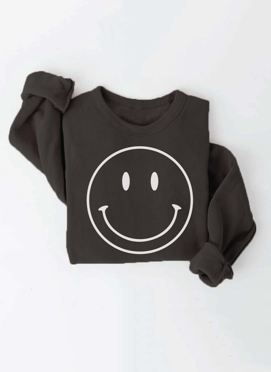 Smiley Face Pullover, Five Colors