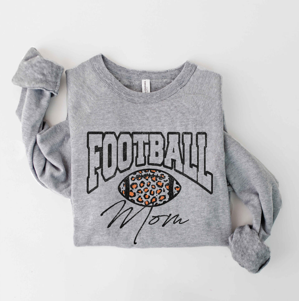 Leopard FOOTBALL Pullover, Two Colors - Jade Creek Boutique