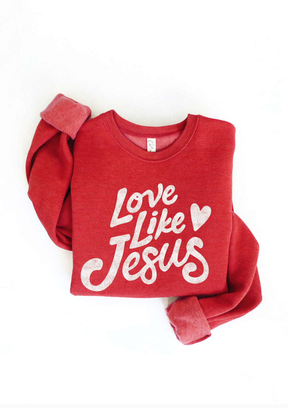 LOVE LIKE JESUS Sweatshirt, Two Colors