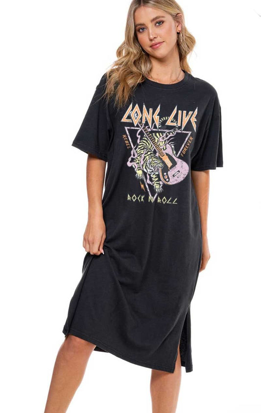 Tiger T-Shirt Dress - Jade Creek Boutique