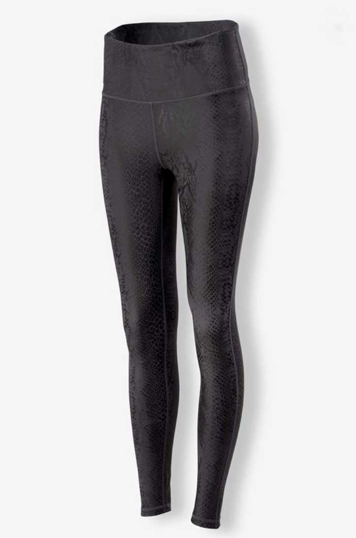High Waist Snakeskin Legging - Jade Creek Boutique