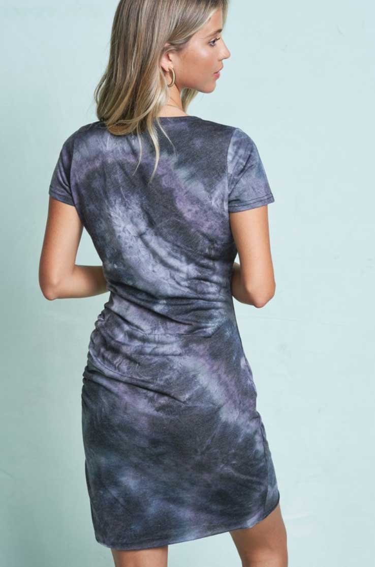 Galaxy Tie Dye TShirt Dress - Jade Creek Boutique