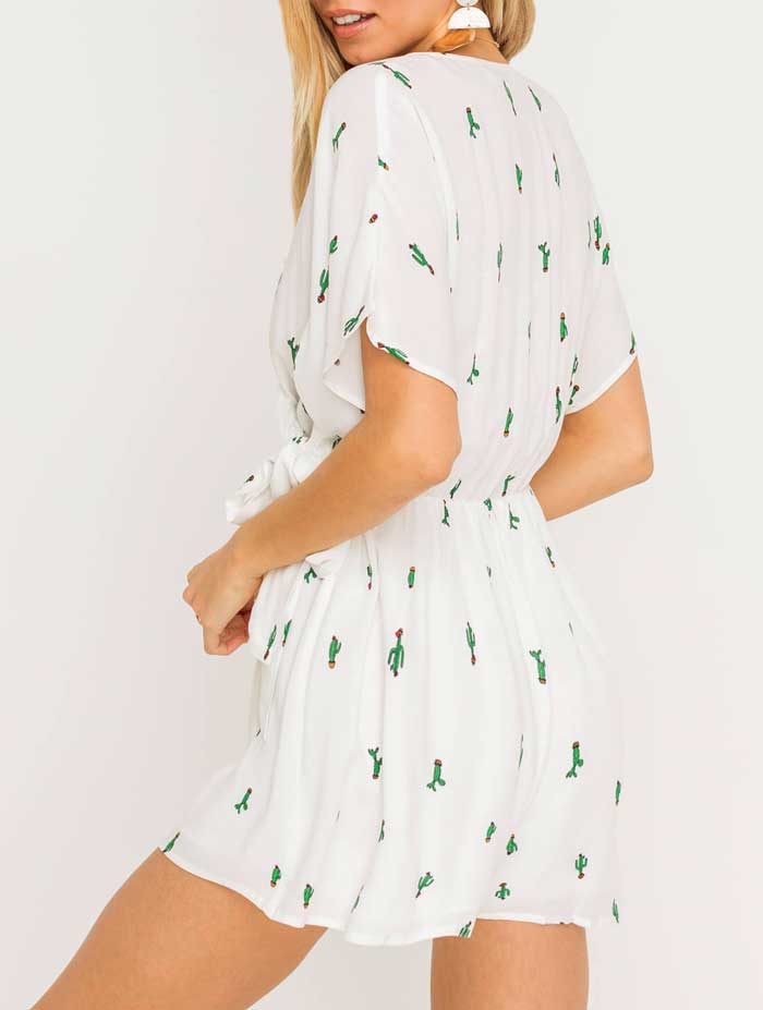 Wanderlust Cactus Romper - Jade Creek Boutique